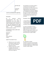 Informe de Laboratorio de Quimica