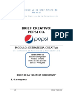 Brief creativo Pepsi Co