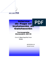 Informe de Inspección Termográfica de Calefacción