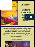 Building Customer Loyalty Through Quality