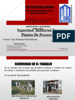 Seguridad Industrial en Las Plantas de Proceso