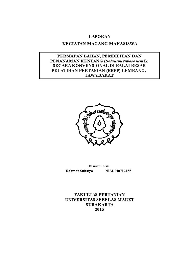 Laporan Magang Pertanian