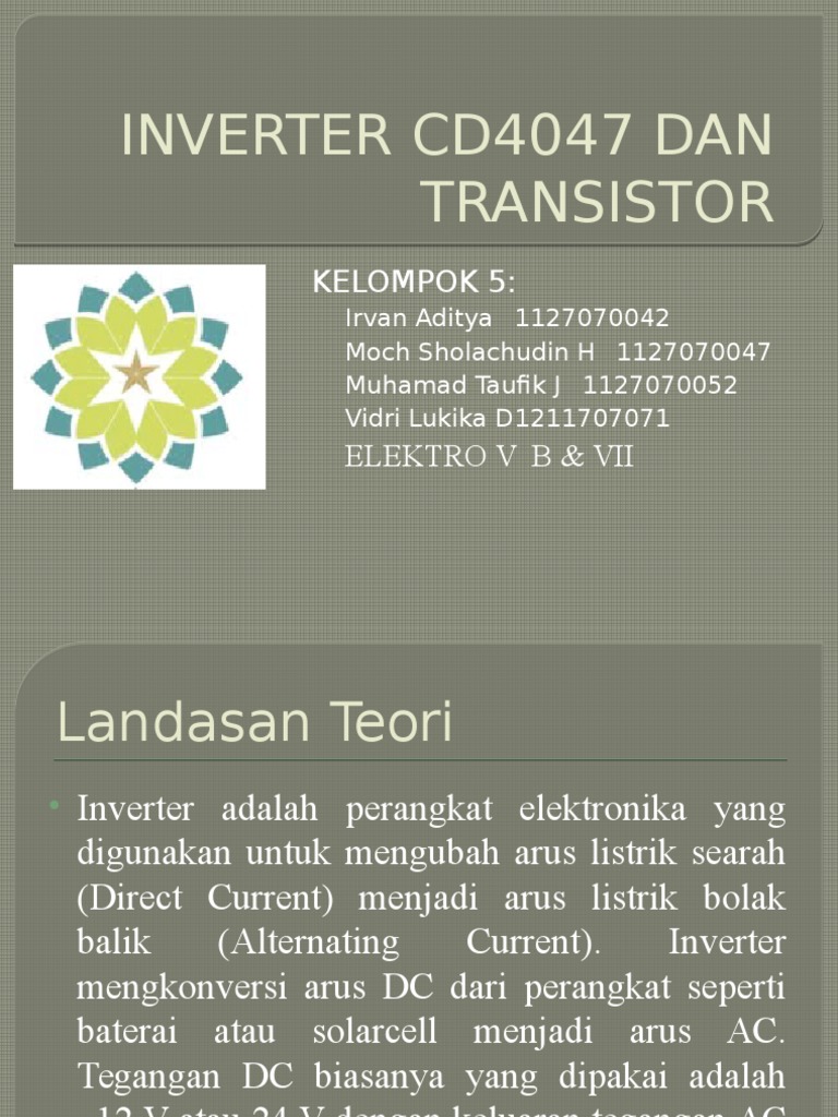 Skema Inverter CD4047 1000W | PDF