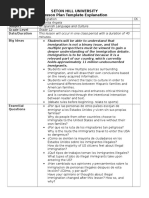 Immigration Lesson Plan Final