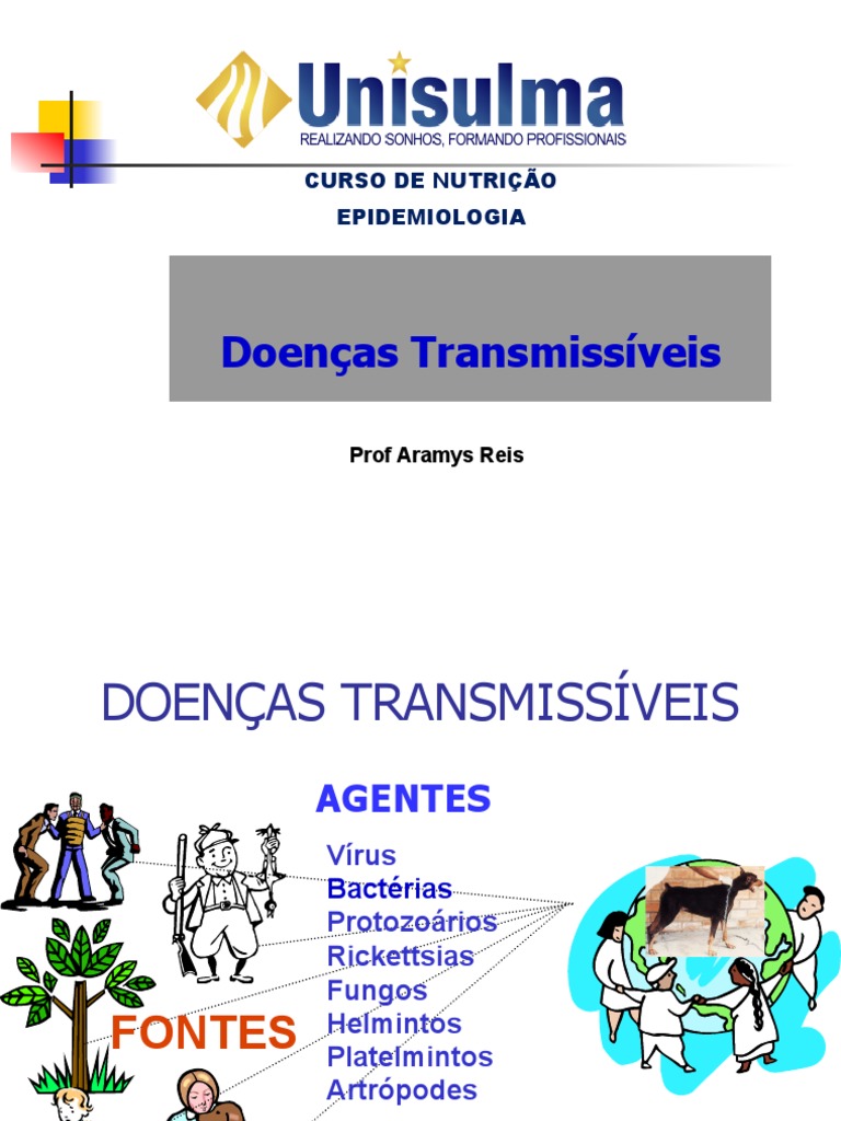 Aula 4 Doenças Transmissíveis e Não Transmissíveis | PDF | Malária ...