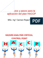 Implementación del HACCP