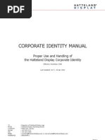 Download Hatteland Display - Corporate Identity Manual - Proper Use and Handling of the Hatteland Display Corporate Identity - Handel Gothic Font by handelgothic SN33059852 doc pdf