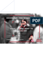 BCMD Presents: Documentary Workshop With Professor Greg Watkins and Dechen Loder