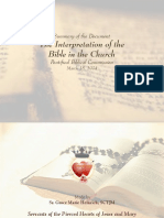 Interpretation Bible Church Summary Presentation
