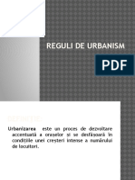Reguli de Urbanism