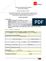 APPLICATION FORM Silicon 