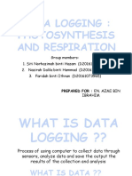 Data Logging: Photosynthesis and Respiration
