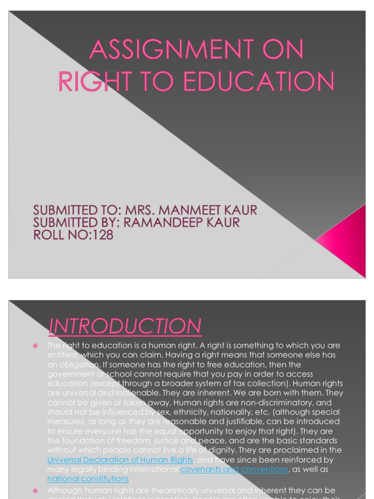 Homework on human rights image