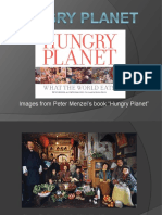 Images From Peter Menzel's Book "Hungry Planet"