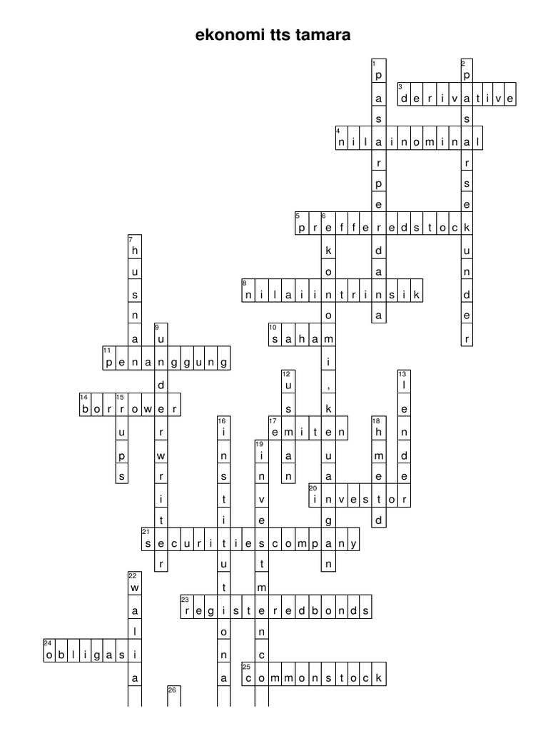 Ekonomi Tts Pdf