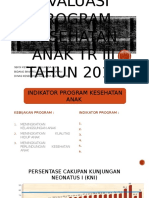 Evaluasi Program Anak TR III 2015