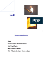 Combustion Basics and Engine Fuel Systems