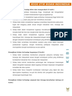 Kode Etik Bidan Indonesia (KEBI) - Document