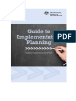 Guide To Implementation Planning
