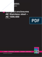 Compact Enclosures AE Stainless Steel - AE 1006.600: Date: Nov 23, 2015