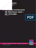 Compact Enclosures AE Stainless Steel - AE 1014.600: Date: Oct 22, 2015