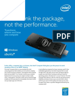 Intel® Compute Stick STCK1A32WFC, STCK1A8LFC Product Brief.pdf