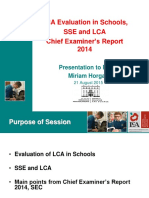 3  lca ev in schools and sec report 2014