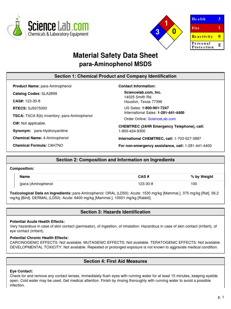 msds Toxicity Carbon Dioxide