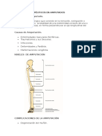 Ejercicios Terapéuticos en Amputados