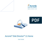 Acronis Disk Director 11 Home Userguide
