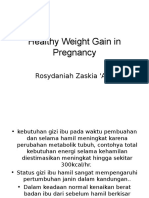 Healthy Weight Gain in Pregnancy-Dr Rizal