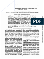 Purification and Characterization of Toxins A and B from Clostridium difficile