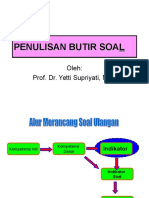 Penulisan Butir Soal Fisika 2016