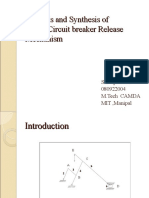 Analysis and Synthesis of Oil Circiut Breaker Mechanism