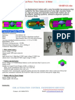 Helical Rotor Flow Meter01