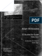 Allan Willcocks - 12 Studies - Ed - Hopppstock PDF