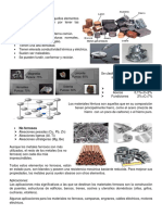 Tipos de Materiales Ferrosos y No Ferrososs