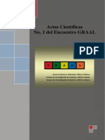 Actas Cientificas No1 Del Encuentro GRAAL