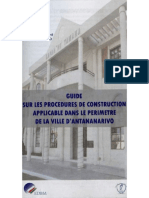 Guide Sur Les Procedures de Construction