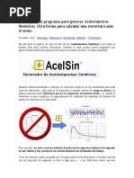 Descárgate Un Programa para Generar Acelerómetros Sintéticos