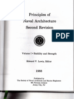 Principles of Naval Architecture (Vol. 1 Stability and Strength) Parra