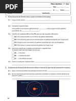 Teste Avaliacao Unidades Astronomicas