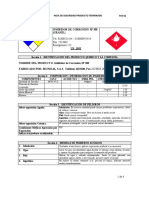 MSDS SP 300 Granel PDF