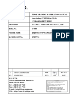 Final Drawing & Operation Manual for Anti-fouling SYSTEM (M.G.P.S