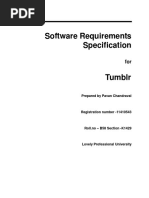Download Srs for Tumblr by Dinesh Wasalwar SN330660264 doc pdf