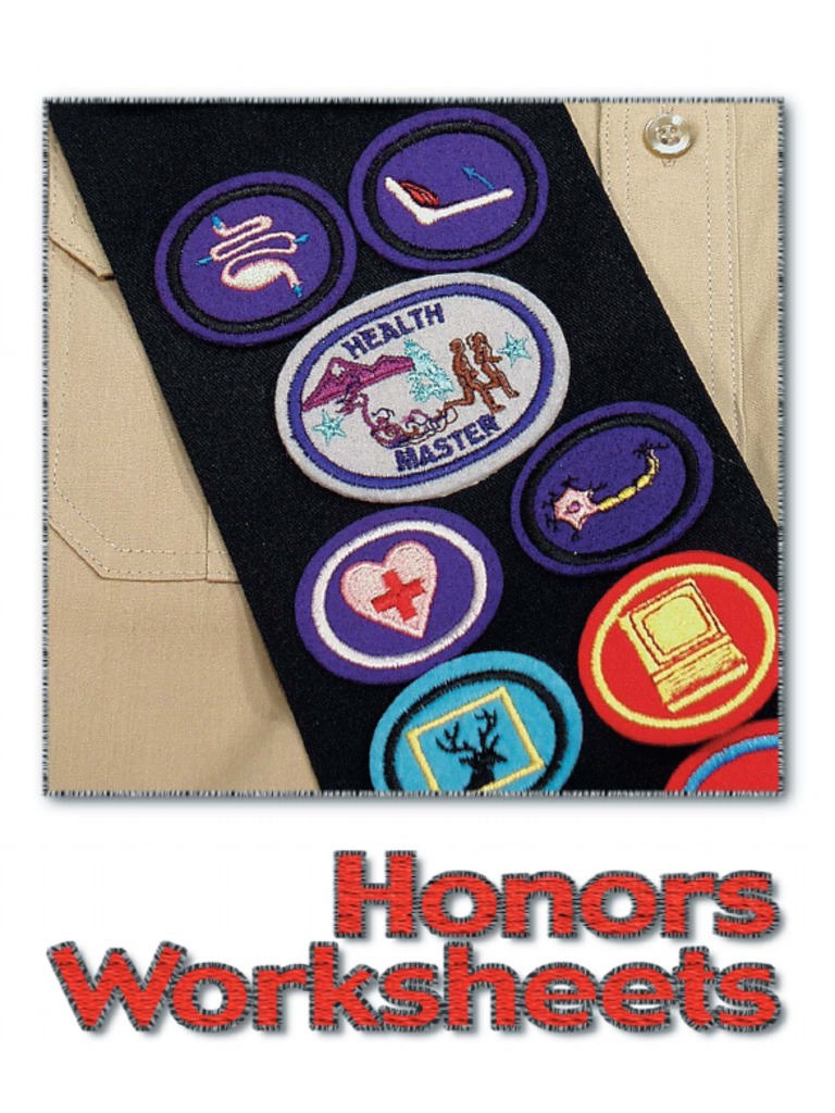 Pathfinder Honor Worksheets Pdf - Worksheets Printable Free