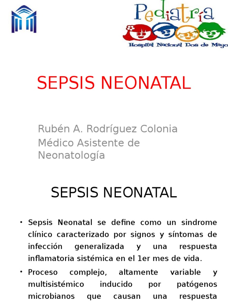 Sepsis Neonatal | Septicemia | Sistema inmune