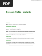 Curso de Violao Iniciante