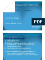 Leis - Da - Comunicacao Aula 2 Março PDF