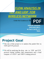 Packet Flow in TCP and Udp